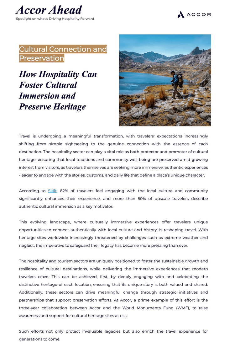 Accor Newsletter