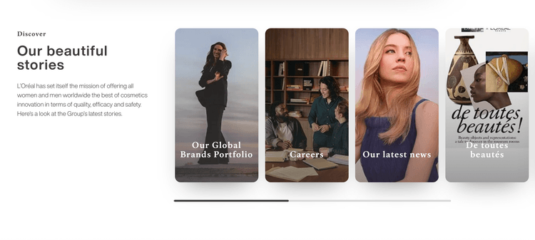 L Oréal Stories